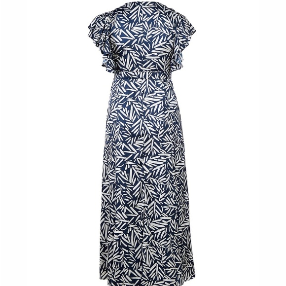 NWT HUTCH Ruffle Printed Wrap Maxi
Dress - Picture 3 of 4